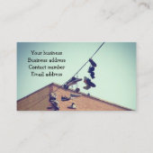 Cartes de visite frais et peu communs (Dos)