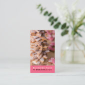 Cartes de visite gastronomes de biscuits (Debout devant)