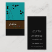 Cartes de visite géniaux (Devant / Derrière)