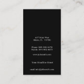 Cartes de visite géniaux (Dos)