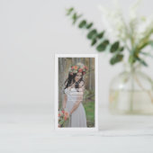 Cartes de visite géométriques de photographie du (Debout devant)