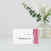 Cartes de visite géométriques modernes | Berry (Debout devant)