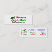 Cartes de Visite GM (Devant / Derrière)