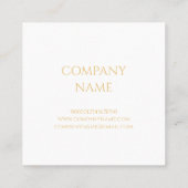  CARTES DE VISITE: GOLD MANDALA + OHM  (Dos)