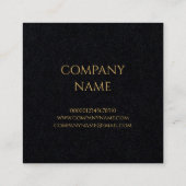  CARTES DE VISITE: GOLD MANDALA + OHM  (Dos)