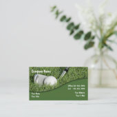 Cartes de visite Golf (Debout devant)