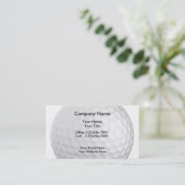 Cartes de visite Golf (Debout devant)