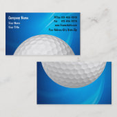 Cartes de visite Golf (Devant / Derrière)