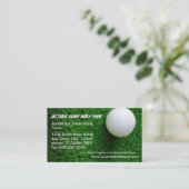 Cartes de visite golf (Debout devant)