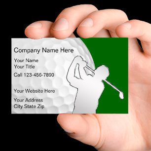 Cartes de visite Golf