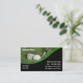 Cartes de visite Golf (Debout devant)