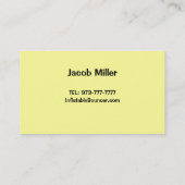 Cartes de visite gonflables (Dos)