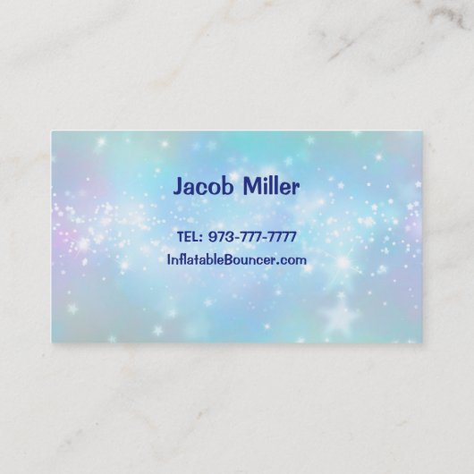 Cartes de visite gonflables (Dos)