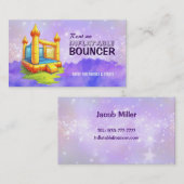 Cartes de visite gonflables (Devant / Derrière)