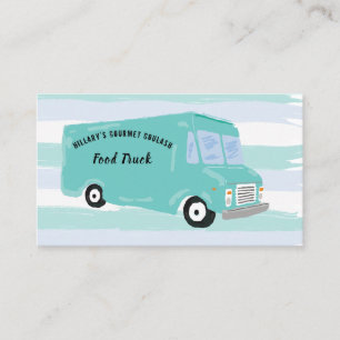 Cartes de visite Gourmet Food Truck