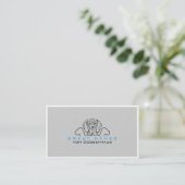 Cartes de visite Grandes Danoises (Debout devant)