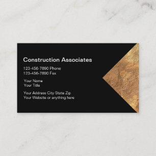 Cartes de visite Granite Construction