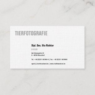 Cartes de visite gras