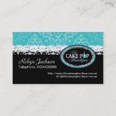 Cartes de visite Gras Vintages Cake Pops (Dos)