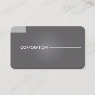 cartes de visite gris modernes et propres