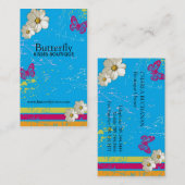 Cartes de visite grunges élégants (Devant / Derrière)