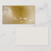 Cartes de visite grunges légers rougeoyants de (Devant / Derrière)