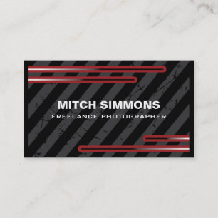 Cartes de visite grunges modernes