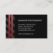 Cartes de visite grunges modernes (Dos)