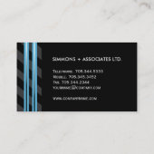 Cartes de visite grunges modernes (Dos)