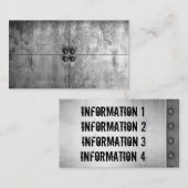 Cartes de visite grunges urbains de regard en (Devant / Derrière)