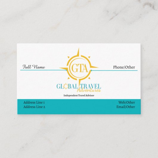 Cartes de visite GTA modernes (Devant)