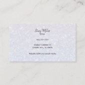 Cartes de visite halographiques personnalisés (Dos)