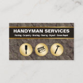 Cartes de visite Handyman (Devant)