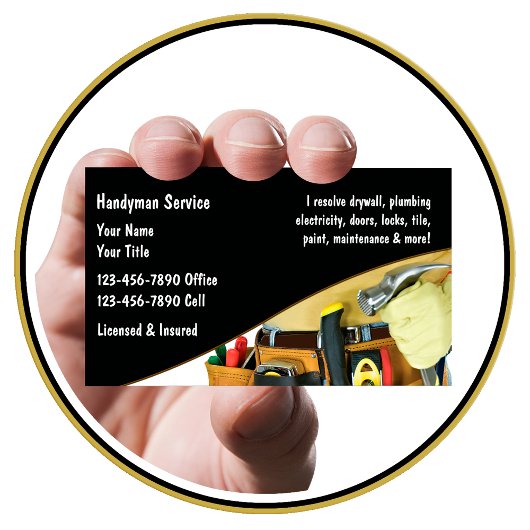 Cartes de visite Handyman