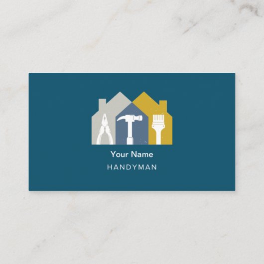 Cartes de visite Handyman (Dos)