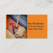 Cartes de visite Handyman (Devant)