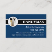 Cartes de visite Handyman (Devant)