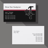 Cartes de visite Handyman professionnels