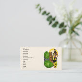 Cartes de visite hawaïens de mélange (Debout devant)