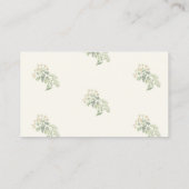 Cartes de visite herbalistes Fièvre d'Elder (Dos)