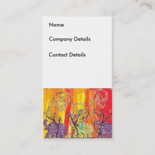 Cartes de visite heureux de défilé d'éléphant