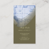 cartes de visite Hip Architect, vert laurier (Dos)