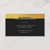 Cartes de visite holistiques de médecine (Dos)