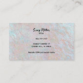 Cartes de visite holographiques personnalisables (Dos)