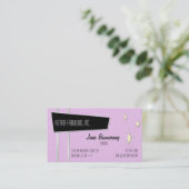 Cartes de visite horizontaux rétrogrades (Debout devant)