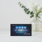 Cartes de visite HVAC (Debout devant)