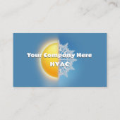 Cartes de visite HVAC PERSONNALISABLES (Dos)