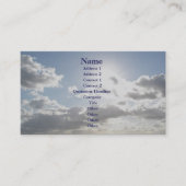 Cartes de visite IBSP Summer Sky (Devant)