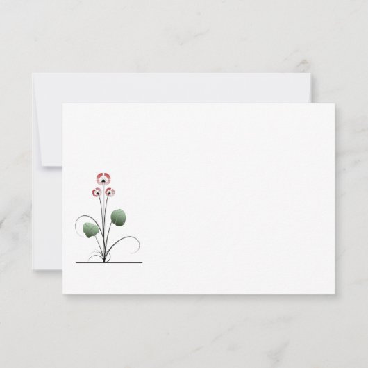 Cartes De Visite ikebana (Devant)