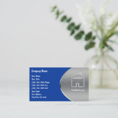 Cartes de visite immobiliers (Debout devant)